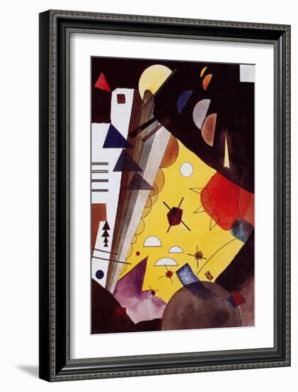 Tension in Height-Wassily Kandinsky-Framed Art Print