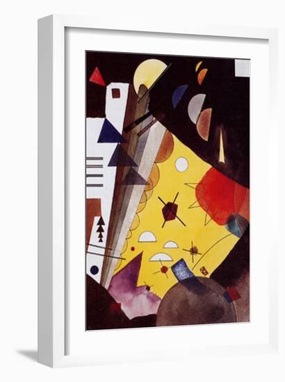 Tension in Height-Wassily Kandinsky-Framed Art Print