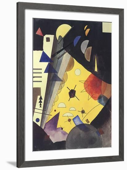 Tension in Height-Wassily Kandinsky-Framed Art Print