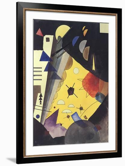 Tension in Height-Wassily Kandinsky-Framed Art Print