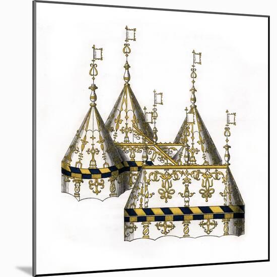 Tent Design, 16th Century-Henry Shaw-Mounted Giclee Print