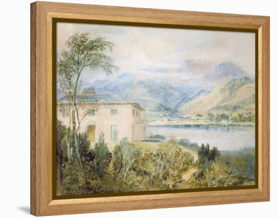 Tent Lodge, by Coniston Water, 1818-J. M. W. Turner-Framed Premier Image Canvas