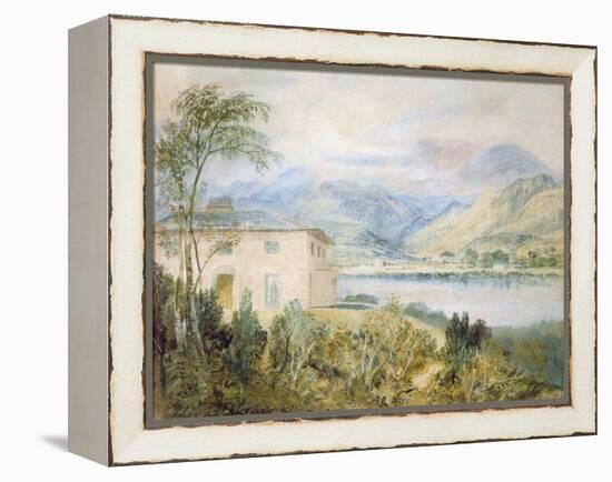 Tent Lodge, by Coniston Water, 1818-J. M. W. Turner-Framed Premier Image Canvas