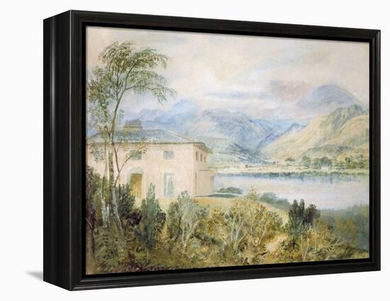 Tent Lodge, by Coniston Water, 1818-J. M. W. Turner-Framed Premier Image Canvas