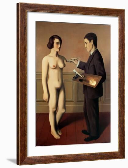 Tentative de L'Impossible-Rene Magritte-Framed Art Print