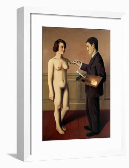 Tentative de L'Impossible-Rene Magritte-Framed Art Print