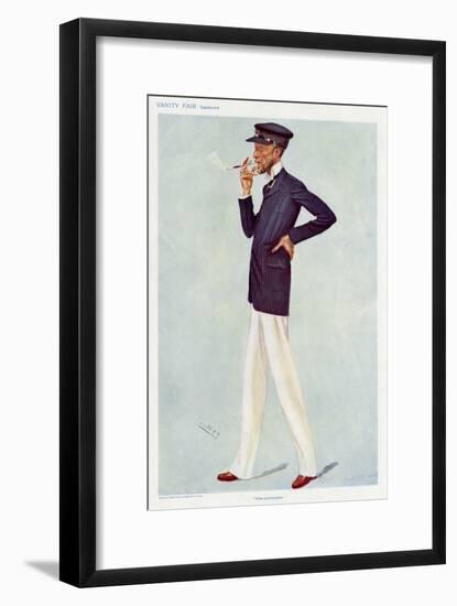 Tenth Duke of Leeds-Leslie Ward-Framed Art Print