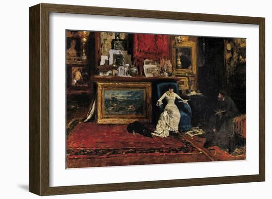 Tenth Street Studio-William Merritt Chase-Framed Art Print