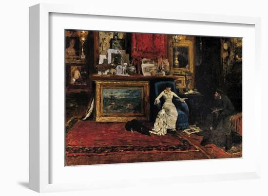 Tenth Street Studio-William Merritt Chase-Framed Art Print