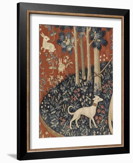 Tenture de la Dame à la Licorne : A mon seul désir-null-Framed Premium Giclee Print