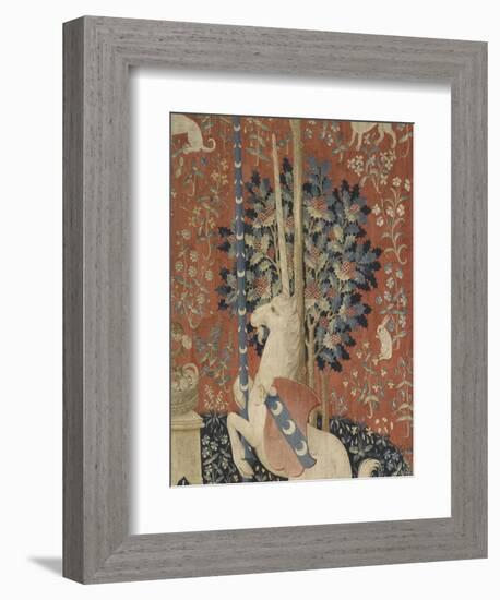 Tenture de la Dame à la Licorne : l'Odorat-null-Framed Giclee Print