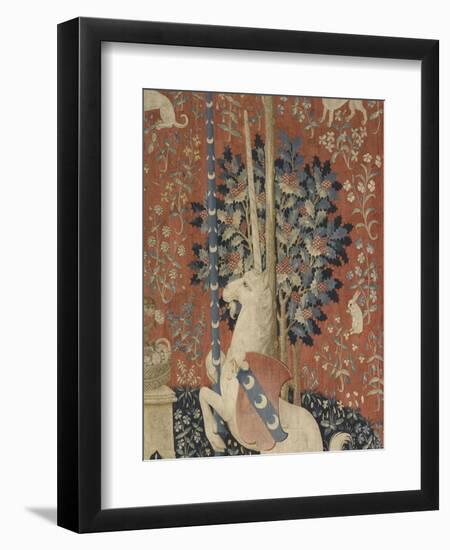 Tenture de la Dame à la Licorne : l'Odorat-null-Framed Giclee Print