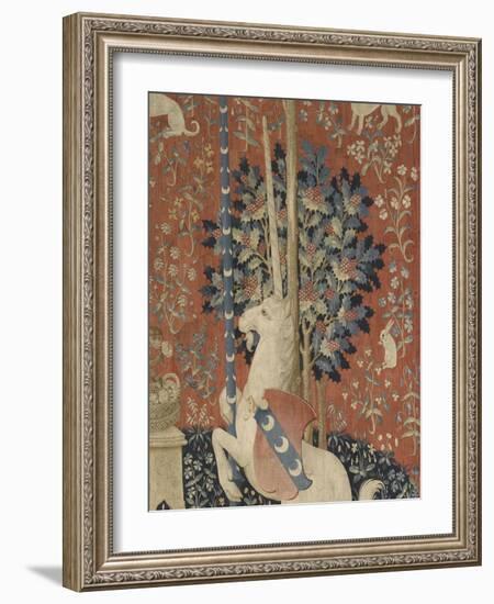 Tenture de la Dame à la Licorne : l'Odorat-null-Framed Giclee Print