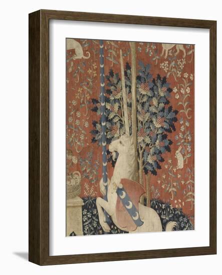 Tenture de la Dame à la Licorne : l'Odorat-null-Framed Giclee Print