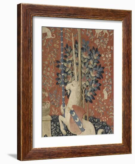 Tenture de la Dame à la Licorne : l'Odorat-null-Framed Giclee Print