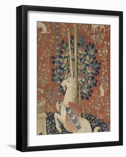 Tenture de la Dame à la Licorne : l'Odorat-null-Framed Giclee Print