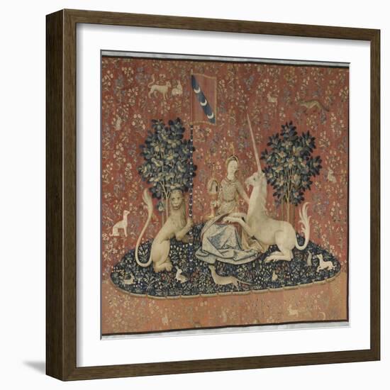 Tenture de la Dame à la Licorne : la Vue-null-Framed Giclee Print