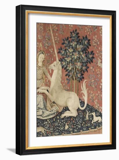 Tenture de la Dame à la Licorne : la Vue-null-Framed Giclee Print