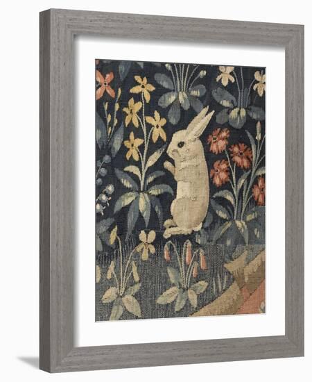 Tenture de la Dame à la Licorne : Le Goût-null-Framed Giclee Print