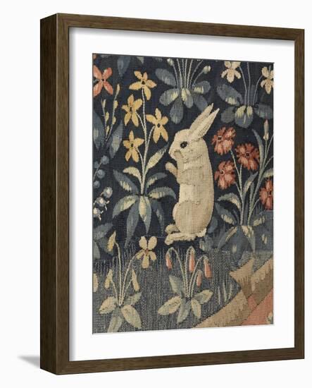 Tenture de la Dame à la Licorne : Le Goût-null-Framed Giclee Print