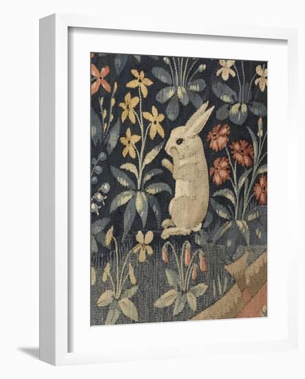 Tenture de la Dame à la Licorne : Le Goût-null-Framed Giclee Print