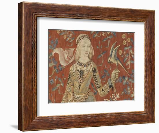 Tenture de la Dame à la Licorne : Le Goût-null-Framed Giclee Print