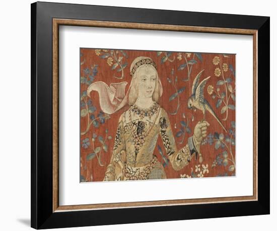 Tenture de la Dame à la Licorne : Le Goût-null-Framed Giclee Print