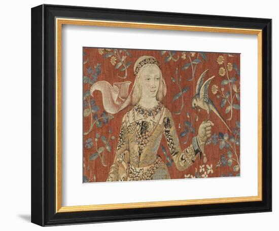 Tenture de la Dame à la Licorne : Le Goût-null-Framed Giclee Print