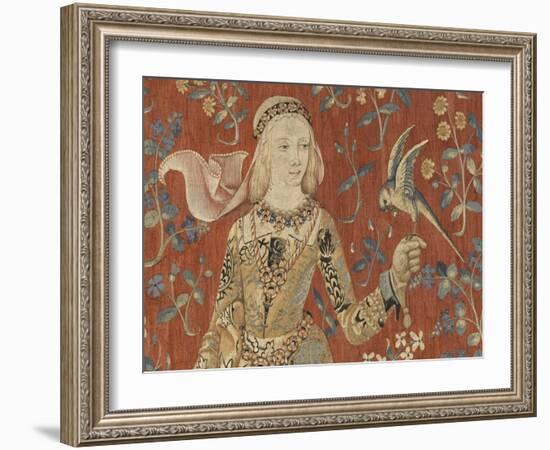 Tenture de la Dame à la Licorne : Le Goût-null-Framed Giclee Print