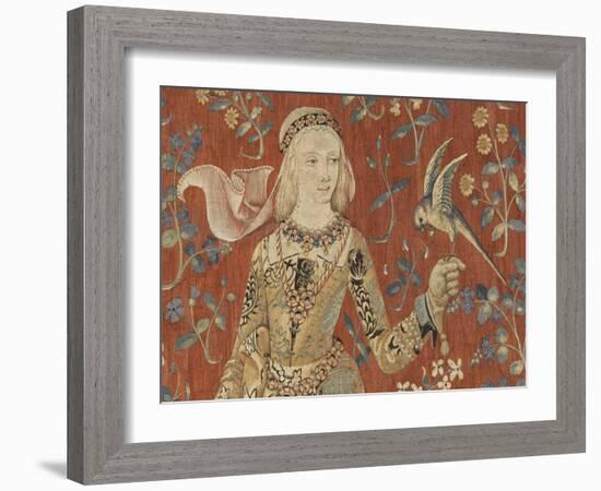 Tenture de la Dame à la Licorne : Le Goût-null-Framed Giclee Print