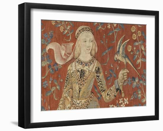 Tenture de la Dame à la Licorne : Le Goût-null-Framed Giclee Print