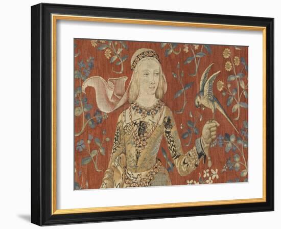 Tenture de la Dame à la Licorne : Le Goût-null-Framed Giclee Print