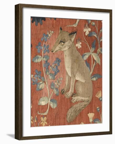 Tenture de la Dame à la Licorne : Le Goût-null-Framed Giclee Print