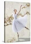 White Ballerina-Teo Rizzardi-Stretched Canvas