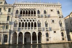 Facade of Ca D'oro Palace-Teodora_D-Framed Premier Image Canvas