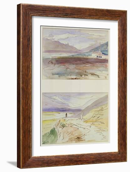 Tepelene, 1857-Edward Lear-Framed Giclee Print