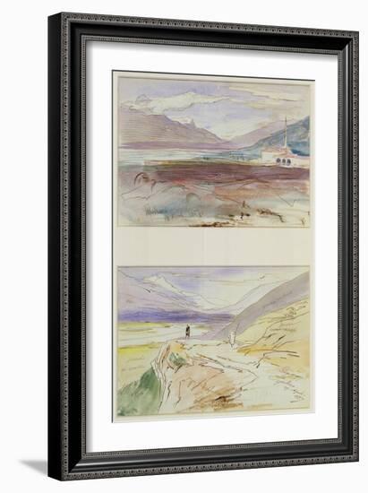 Tepelene, 1857-Edward Lear-Framed Giclee Print