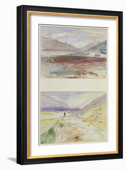 Tepelene, 1857-Edward Lear-Framed Giclee Print