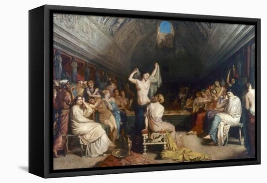 Tepidarium, 1853-Theodore Chasseriau-Framed Premier Image Canvas