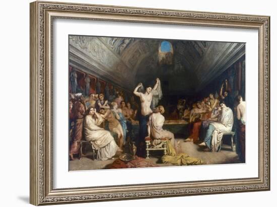 Tepidarium, 1853-Theodore Chasseriau-Framed Giclee Print