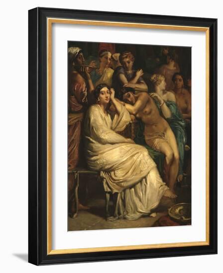 Tepidarium, c.1853-Theodore Chasseriau-Framed Giclee Print