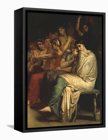 Tepidarium, c.1853-Theodore Chasseriau-Framed Premier Image Canvas