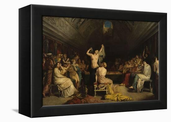 Tepidarium, c.1853-Theodore Chasseriau-Framed Premier Image Canvas