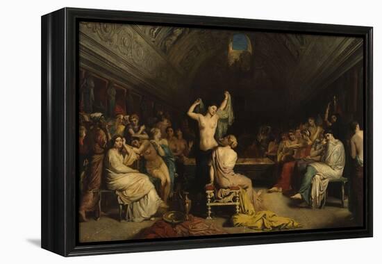 Tepidarium, c.1853-Theodore Chasseriau-Framed Premier Image Canvas