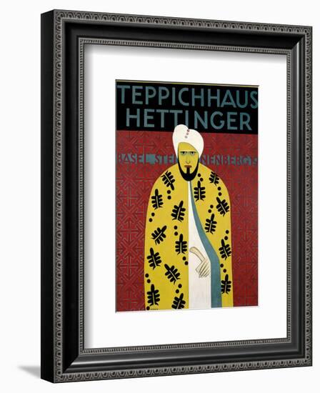 Teppichhaus Hettinger-Morach-Framed Art Print