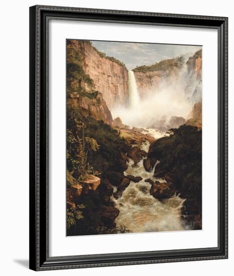 Tequendama Falls, near Bogota, New Granada-Frederic Edwin Church-Framed Premium Giclee Print