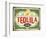 Tequila Bar Vintage Tin Sign for Mexican Traditional Alcohol Drink-lukeruk-Framed Photographic Print