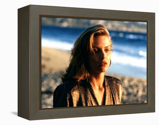 TEQUILA SUNRISE, 1988 directed by ROBERT TOWNE Michelle Pfeiffer (photo)-null-Framed Stretched Canvas