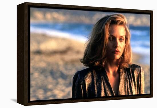 TEQUILA SUNRISE, 1988 directed by ROBERT TOWNE Michelle Pfeiffer (photo)-null-Framed Stretched Canvas