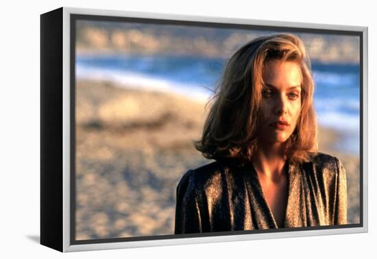 TEQUILA SUNRISE, 1988 directed by ROBERT TOWNE Michelle Pfeiffer (photo)-null-Framed Stretched Canvas